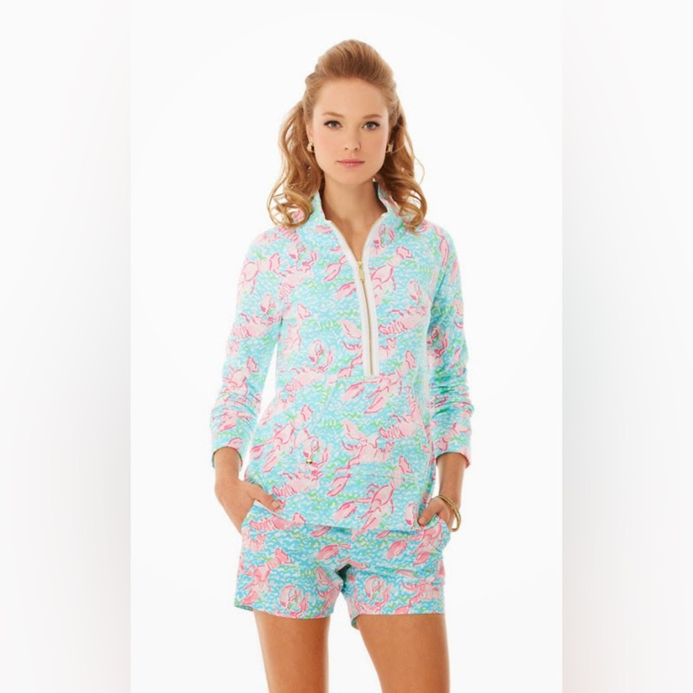 Lilly Pulitzer Original Colorway Lobstah Roll Skipper Pullover